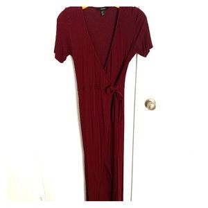 Maxi wrap dress